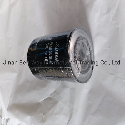 Bagian truk hitam Jx1008A Filter minyak dengan kebijakan pengembalian dana dan masalah produk