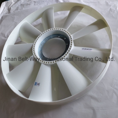 Sinotruk HOWO Truck Parts Engine Fan Vg1246060051 Hitam Dukungan USD Pembayaran Pencarian