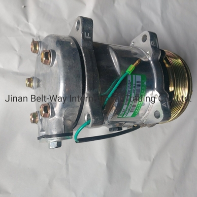Bagian-bagian kemudi 100% diuji HOWO Kompresor AC truk 107A270781A 1014L5