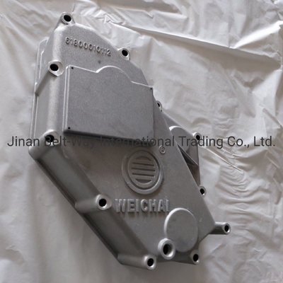 Sinotruk HOWO Truck Weichai Oil Cooler Cover 61800010112 untuk Baterai Sistem Listrik