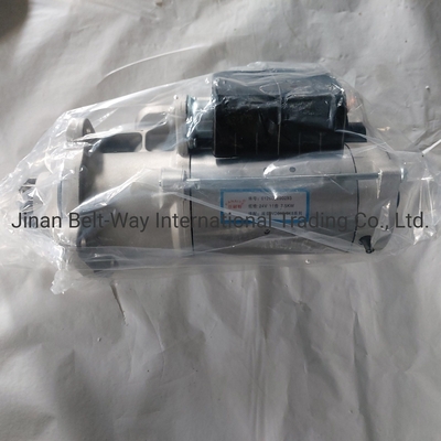 Motor starter 612600090293 untuk bagian sistem penggerak Sinotruk HOWO Truck spare parts