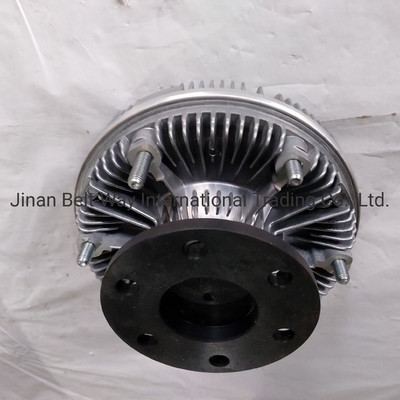 Hitam Sinotruk HOWO truk suku cadang truk suku cadang minyak silikon kipas kopling 61600060227