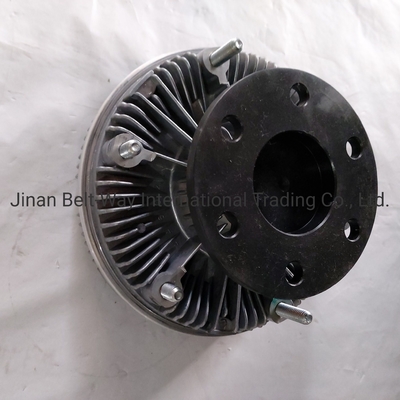 Hitam Sinotruk HOWO truk suku cadang truk suku cadang minyak silikon kipas kopling 61600060227
