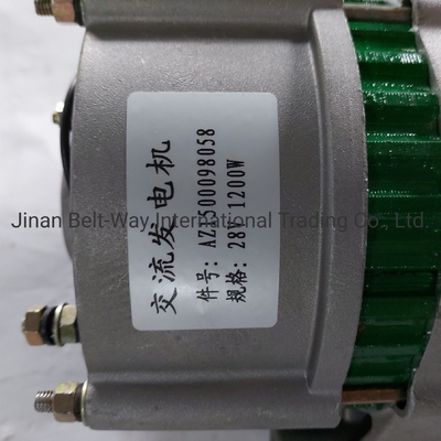 Bagian Sistem Rem Sinotruk HOWO Truk Alternator Az1500098058 untuk Pasar Asia Selatan