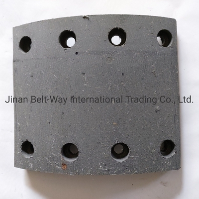 Bagian-bagian sistem kemudi Lembar rem hitam Wg9100440029 untuk Sinotruk HOWO Truck Parts