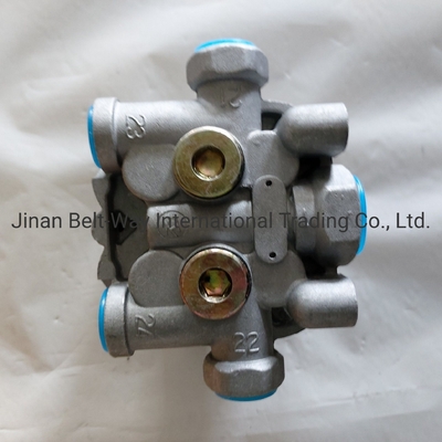 Bagian-Bagian Cadangan Truk 4 Sirkuit Klep Perlindungan Wg9000360366 untuk Truk Sinotruk HOWO