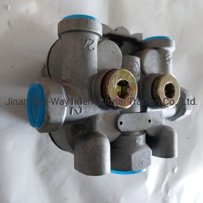 Bagian-Bagian Cadangan Truk 4 Sirkuit Klep Perlindungan Wg9000360366 untuk Truk Sinotruk HOWO