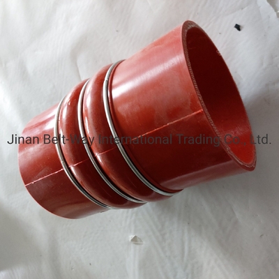 USD Pembayaran Didukung Sinotruk HOWO Truck Parts Intercooler Outlet Hose Wg9719530108