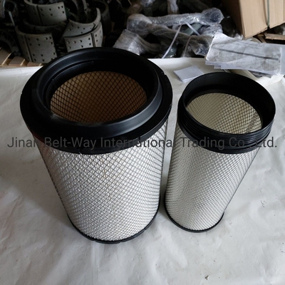 100% Uji standar truk suku cadang filter udara K2841PU untuk Sinotruk HOWO truk