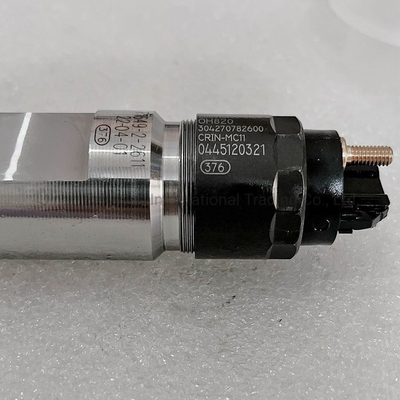Dukungan online 0445120321 Injektor bahan bakar Common Rail untuk bagian mesin truk mobil diesel