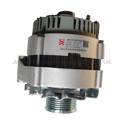 28V Volt Alternator Vg1560090012 untuk Sinotruk HOWO Bagian Mesin Truk Dump Hitam