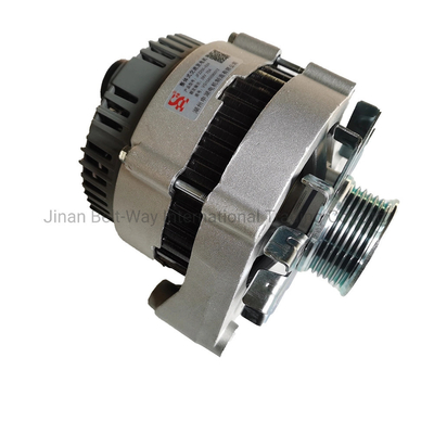 28V Volt Alternator Vg1560090012 untuk Sinotruk HOWO Bagian Mesin Truk Dump Hitam