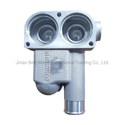 Mesin Weichai asli Wd10 Cover Thermostat 612600140119 untuk Truk/Motor Marinir