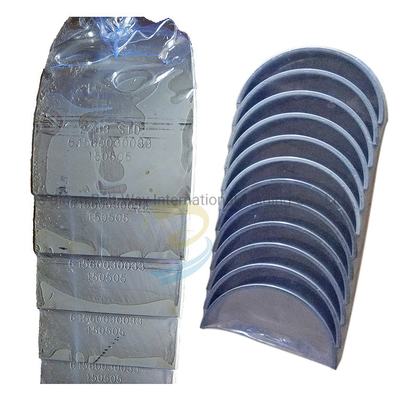 Penghubung rod bearing untuk Weichai Wd615 Sinotruk 61560030033 61560030034 Std 0.25 0.5