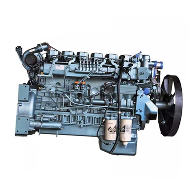 Max. Torsi N.M 1500 Diesel Fuel Sinotruk HOWO Dump Truck Wd615.47 371HP Mesin untuk Pekerjaan