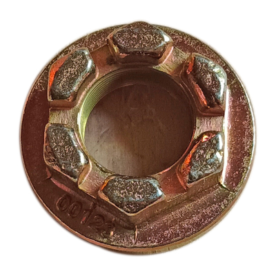 Sinotruk HOWO Dump Truck Flange Nut 79000320013 untuk pembayaran dukungan mesin Weichai dalam USD
