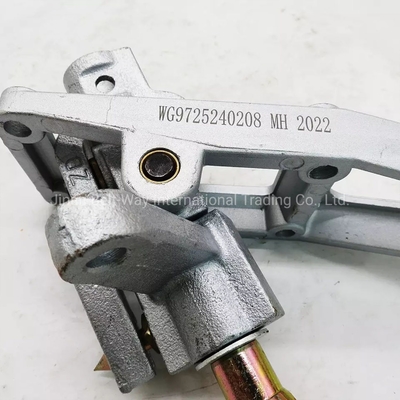 Sinotruk HOWO A7 Truck Gearbox Wg9725240208 Shift Lever Manipulator Ukuran Paket Bagian