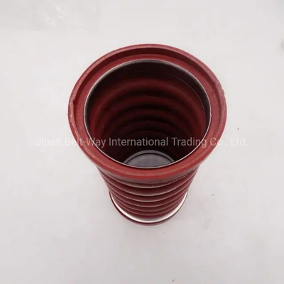 Intercooler Rubber Hose Wg9925530058 untuk Sinotruk HOWO Truck Trailer Engine Model D12