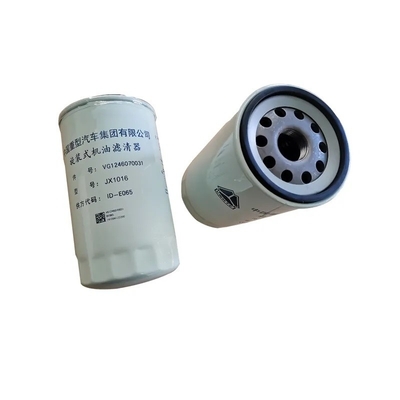 Vg1246070031 Sinotruk HOWO Dump Truck Oil Filter Paket Ukuran 30,00cm * 20,00cm * 2,00cm
