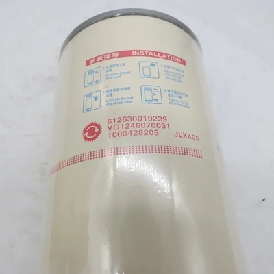 Elemen Filter Minyak Mesin Vg1246070031 untuk Mesin Standar dari Bagian Truk HOWO A7