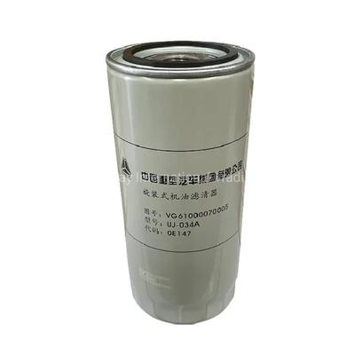 Sinotruk Truck Weichai Mesin Bagian Vg61000070005 Filter Minyak untuk HOWO Professional