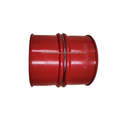 WG9725530516 Foton Daimler Truck Aksesoris Intercooler Supercharger Spesial Silicone Tube Hose Truck Tahan Suhu Tinggi