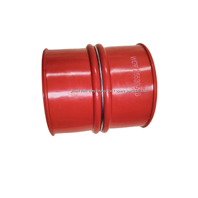 WG9725530516 Foton Daimler Truck Aksesoris Intercooler Supercharger Spesial Silicone Tube Hose Truck Tahan Suhu Tinggi