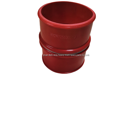 WG9725530516 Foton Daimler Truck Aksesoris Intercooler Supercharger Spesial Silicone Tube Hose Truck Tahan Suhu Tinggi